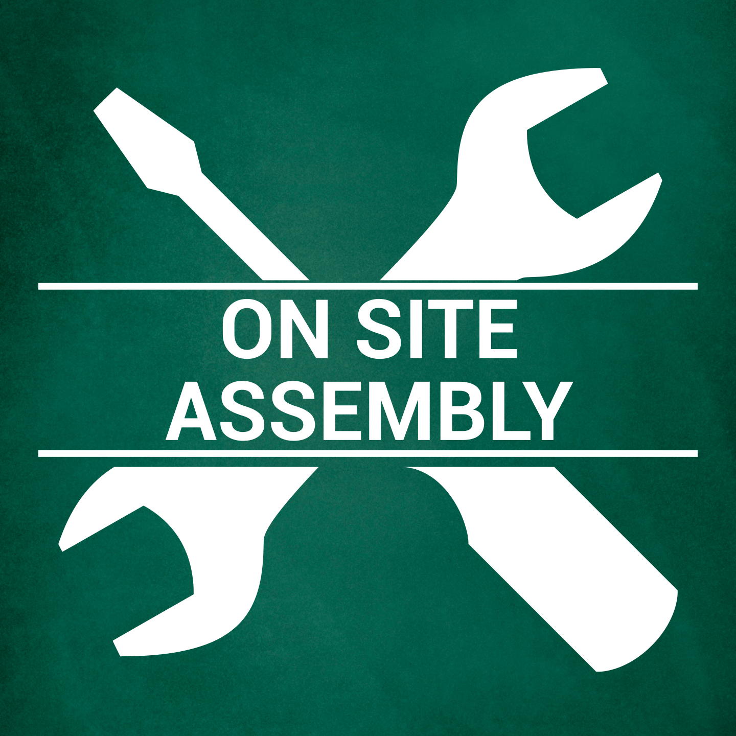 On site assembly