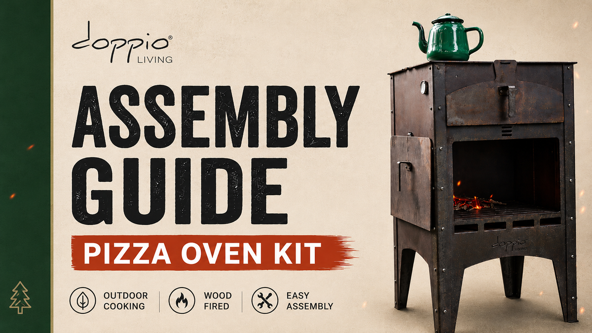 Assembly Instructions for Wood-Fired Outdoor Pizza Oven